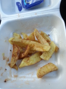 I ate 3x this portion of chips. Guilt-free. I was hungry enough for 6x this portion!
